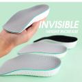 Arch Support Height Insoles Light Weight Soft Elastic Lift for Men Women Shoes Pads 1.5CM 2.5CM 3.5CM Heighten Lift. 