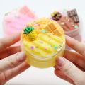 Slime Clay DIY Fairy Mud Crystal Sludge Squishy Murah Kids Toy Super soft slime pastel Set Donut brushed mud thousand silk mud DIY accessories chocolate cloud mud color mud decompression children's toys.