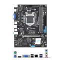 JINGSHA LGA 1151 Intel Socket LGA1151 CPU Processors Desktop Motherboard 2*DDR4 Up to 32GB 1*PCIE3.0 x16 Slot Home Office Gaming Motherboard-grey. 