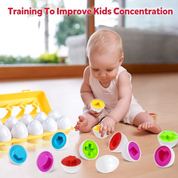 6Pcs%20Baby%20Educational%20Toy%20Smart%20Egg%20Toy%20Shape%20Matching%20Puzzle%20Games%20Sorters%20Toys%20Montessori%20Eggs%20Toys%20For%20Kids%20Children%202-5%20Year%20-%20Image%204