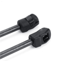 4Pcs Car Rear Window Glass Gas Spring Shock Lift Strut Support Bar Rod for 2005 - 2012.