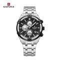 NAVIFORCE NF8042 Multi-function Chronograph Watch Fashion Casual Waterproof Luxury Gift Luminous Men’s Watch. 