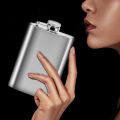 Hip Flask with Funnel, 4 Oz Stainless Steel Whiskey Flask 100% Leak Proof, Portable Pocket Hip Flask for Liquor for Men. 