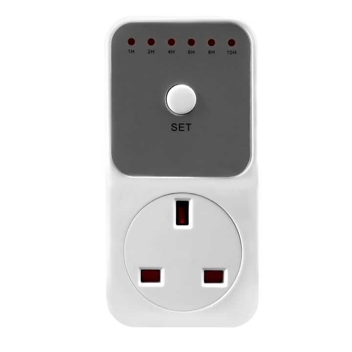 Smart Countdown Timer Switch Socket Auto Shut Off Outlet Uk Plug