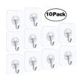 Hanger Hook Transparent Strong Self Adhesive Door Wall Hangers Hooks Suction Heavy Load Rack Cup Sucker for Bathroom. 