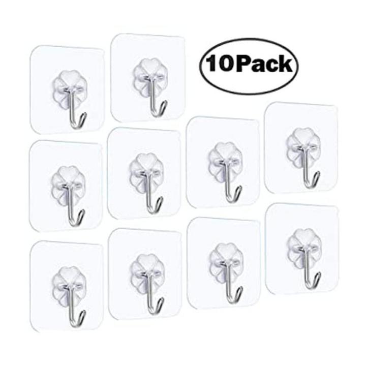 Hanger Hook Transparent Strong Self Adhesive Door Wall Hangers Hooks Suction Heavy Load Rack Cup Sucker for Bathroom