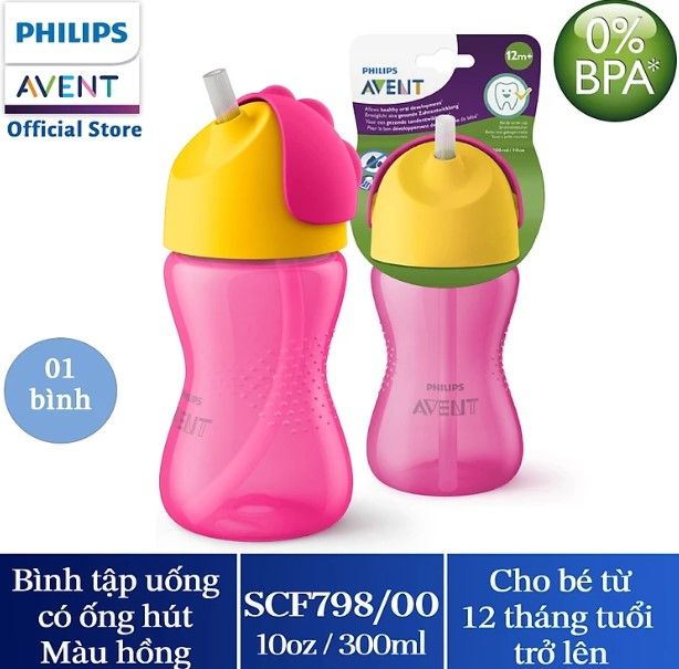 Philips%20Avent%20SCF798/00%20BENDY%20STRAW%20CUP%2010OZ%2012M+%20-%20Image%202
