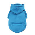 【Atoztide Store】Dog Hoodie Solid Color Back Pocket Outdoor Drawstring Comfortable Coat for Small Dogs. 