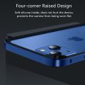 Luxury Bumper Case For iPhone 15 14 13 12 11 Pro Xs Max Plus X XR Aluminum Alloy Metal Silicone Anti Collision Phone Frame Solo Yolo. 
