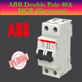 ABB Double Pole 40A MCB Circuit Breaker Breaking Capacity 6kA Germany Original. 