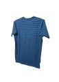 T-Shirt Cotton Material  Blue step Color Size- M/L/XL   For Men. 