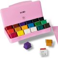 HIMI MIYA Gouache Paint Set – 18 Colors, 30 ml Each, Non-Toxic Paint for Canvas & Paper, Art Supplies for Professionals and Students.