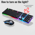 Gaming Mouse And Keyboard Combo G21 Rgb Keyboard Mouse Combo With Rgb Backlit Keyboard - Perfect For Laptop Desktop And Gaming Pc Setup. 