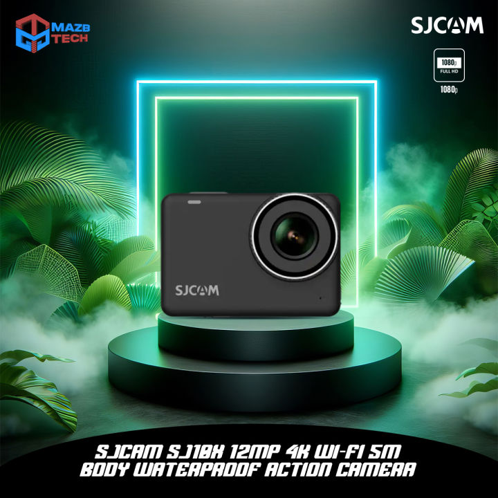 SJCAM SJ10X 12MP 4K Wi-Fi 5M Body Waterproof Action Camera