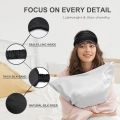 Eye Mask Super Soft – 100% Light Blocking | Satin Silk, Adjustable Strap, Ideal for Travel, Meditation & Deep Sleep.