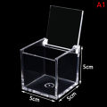Clear Acryl Cube Favor Box of Plexi Acrylic Glass Plastic Storage Wedding Party Gift Package Organizer Home Office Usage jingu.