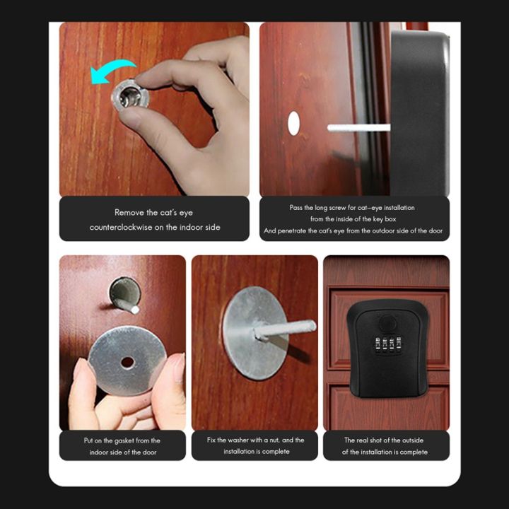 (New)%20key%20lock%20box,%20wall-mounted%20zinc%20alloy%20key%20box%20weatherproof%204-digit%20combination%20key%20torage%20lock%20box%20-%20Image%208