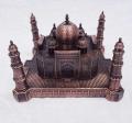 Big Size Antique finish Indian Souvenir Majestic Tajmahal Metal Miniature statue showpiece Metal Crafts World Landmark Building Model Architectural Creatives Taj Mahal for Home Office Decor Ornaments. 