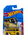 Hot Wheels VW Cool Bus Yellow -Then & Now Series -Diecast Toy Car.