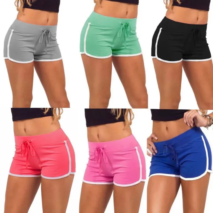 Women%20Sport%20Shorts%20Slim%20Fit%20High%20Stretchy%20Short%20Trousers%20For%20Summer%20Female%20Ladies%20Running%20Exercise%20Plus%20size%20Sports%20Hot%20Pants%20-%20Image%202