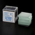 100pcs Square Rectangle Glass Slide Microscope Coverslips Transparent Blank Slides Microscope Cover Slip.