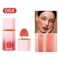 8 Colors Liquid Blush Waterproof Multi-purpose Facial Nourishing Blush Stick Cheek Natural Blusher Cute Korean Makeup for Women. 