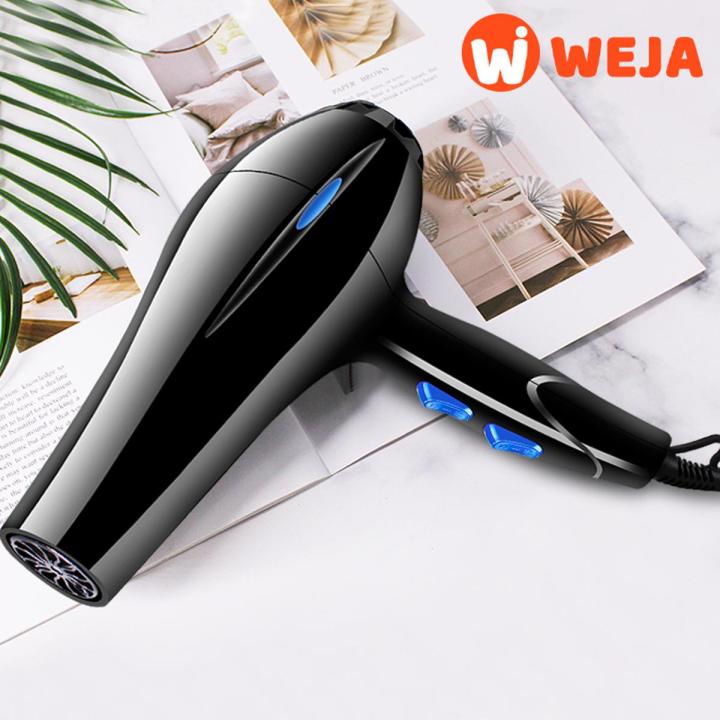 Weja 220v With EU Plug 1800W Hot And Cold Wind Hair Dryer Blow dryer Hairdryer Styling Tools For Salons and household use