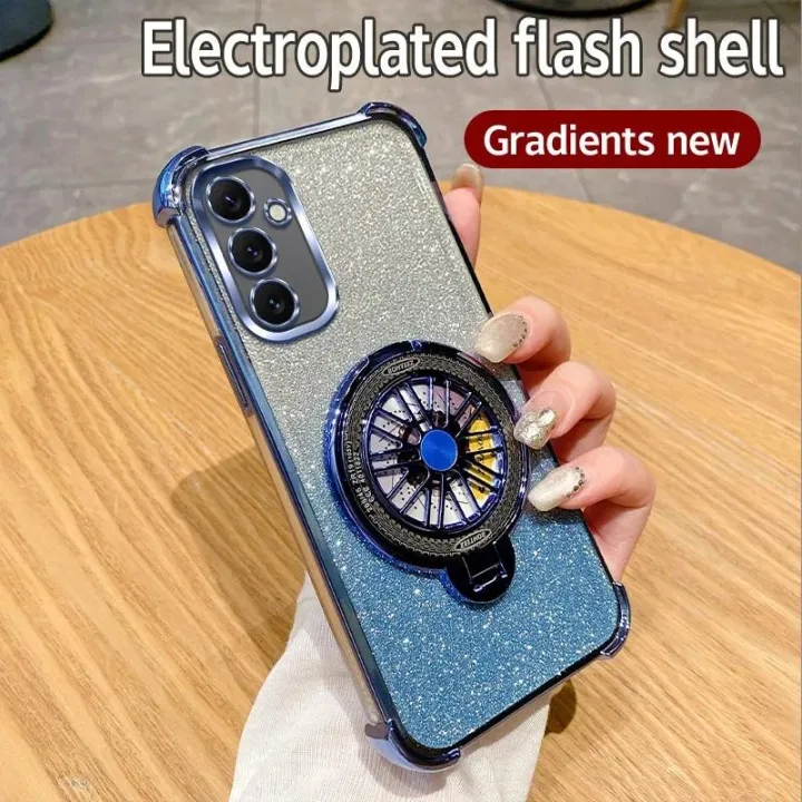 For%20Samsung%20Galaxy%20A14%205G%20Case%20Shockproof%20Electroplated%20TPU%20Rotating%20Gyro%20Stand%20Cover%20Phone%20Casing%20For%20SamsungA14%205G%20Back%20cover%20-%20Image%208