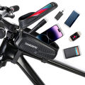 Bicycle Bag Front Tube Touch Screen Frame Waterproof Phone Case Bike Accessory ANLAN. 