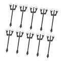 10Pcs Model Street Lamp Model Miniature Landscape for Outdoor Layout DIY.