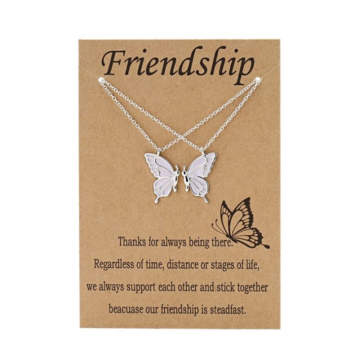 Best%20Friend%20Butterfly%20Necklace%20for%20Women%20Friendship%20Necklace%20Animal%20Card%20Clavicle%20Chain%20Pendant%20Mother%20Day%20Gift%20Designer%20Jewelry%20-%20Image%202