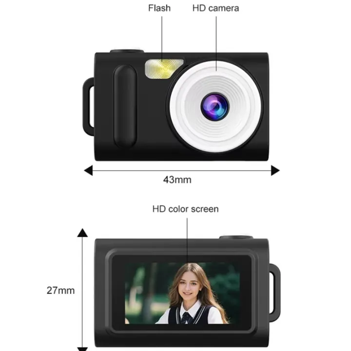 Mini%20Camera%20Sports%20Mini%20Camer%20Retro%20Indoor%20Home%20Outdoor%20HD%201080P%200.96%20Inch%20Screen%20LED%20Fill%20Light%20-%20Image%202