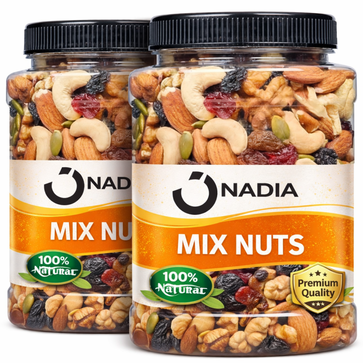 Pure and Premium Mixed Dried Fruits and Nuts - 500gm nuts | Daraz.com.bd