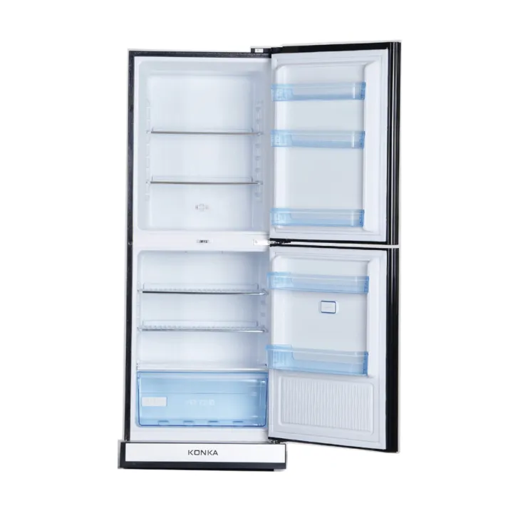 KONKA%20Refrigerator-KRT-315EGB-Black,%20Upper%20Freezer,%20Digital%20Display%20(315%20LTR)%20-%20Image%202