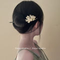 Elegant Handmade Flower Hairpin for Women & Girls – Traditional Hair Accessory. 