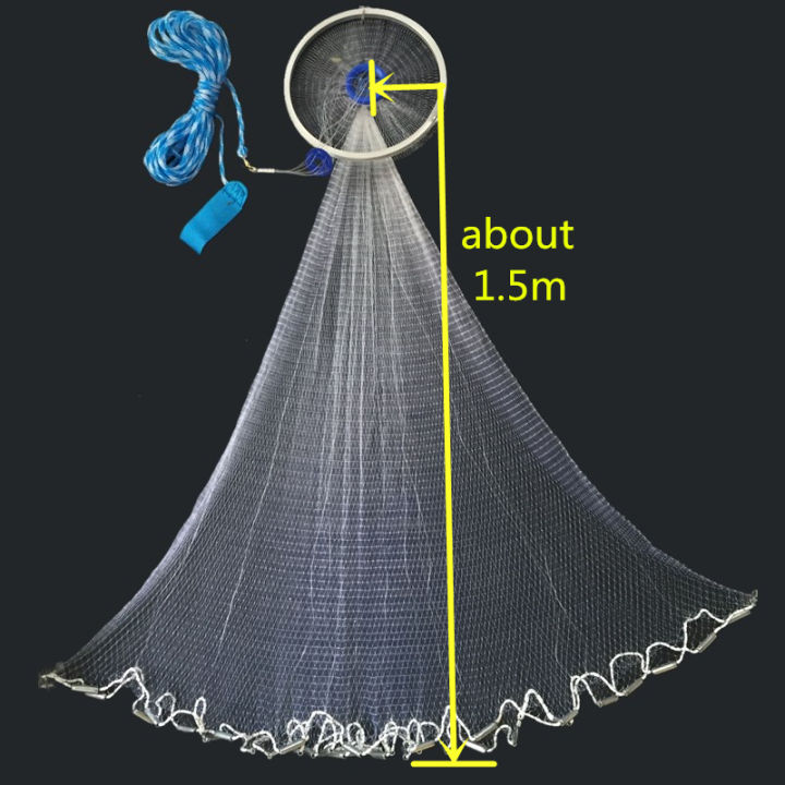 Finefish%20Hand%20Throw%20Fishing%20Nets%20With%20Ring%20USA%20Cast%20Net%20Strong%20Line%20Small%20Mesh%20Steel%20Sinker%20Catch%20Fish%20Net%20Hunting%20Network%20-%20Image%207
