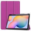 For Samsung Galaxy Tab S6 Lite 10.4 inch SM-P610 P615 Case with Pencil Holder Tri-Fold Stand Cover Tablet Shell For Tab S6 Lite BQ. 