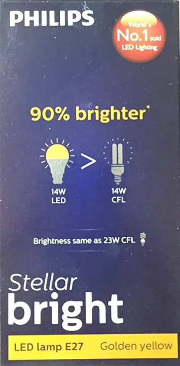 Philips%20Stellar%20Bright%2014W%201260lm%20E27(Thread%20Type)%203000K%20A60%20Warm%20White%20-%20Image%205