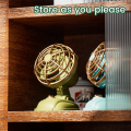 Retro Mini Desktop Fan 400mAh USB Rechargeable Outdoor Desk Fan,Blue.