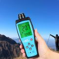 SMART SENSOR Oxygen Meter Digital Portable Automotive O2 Gas Tester Monitor Detector Handheld Oxygen Meter - green.