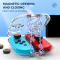 NEW Mini Version PC Transparent Storage Box Switch No-Wristband Version Joycon Storage Box Easy to Use. 