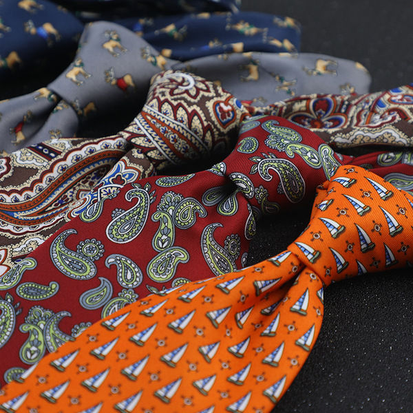 Exclusive Luxury Pattern Thick Neck Tie for Men – 9cm (1 Pc)