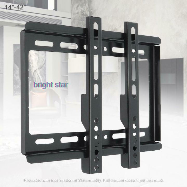 Universal%2014-%2042%20Inch%20Adjustable%20TV%20Wall%20Mount%20Bracket%20Stand%20Flat%20Panel%20TV%20Frame%20-%20Black%20-%20Image%208