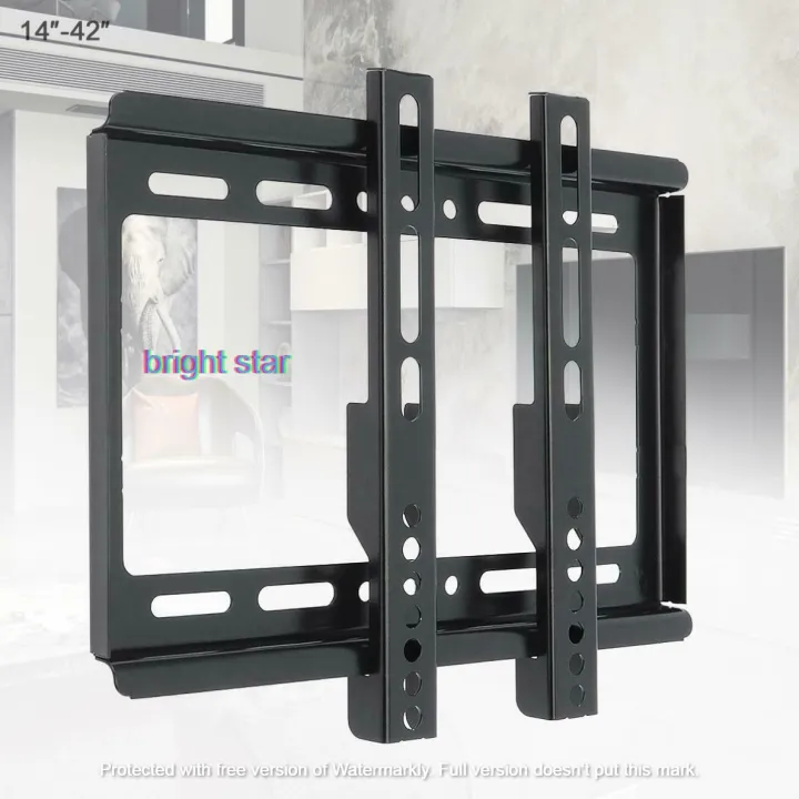 Universal%2014-%2042%20Inch%20Adjustable%20TV%20Wall%20Mount%20Bracket%20Stand%20Flat%20Panel%20TV%20Frame%20-%20Black%20-%20Image%208