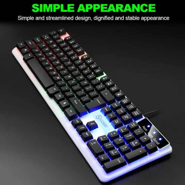 Keyboard%20Mouse%20Combo%201%20Set%20Cool%20Suspended%20Keycap%20Structure%20Comfortable%20Percussion%20Clear%20Print%20Keyboard%20Mouse%20Set%20For%20Home%20-%20Image%207