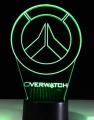 【Amnber Berry Mall】3D Illusion WOW of Warcraft Desk Table 7 Color Night Light Touch Lamp Kids Children Family Holiday Gift Dropship.