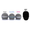 New Ball For Head Mesh Microphone Grille For Shure BETA58a SM58 PG58 PG48 Q7 Replacement Accessories.