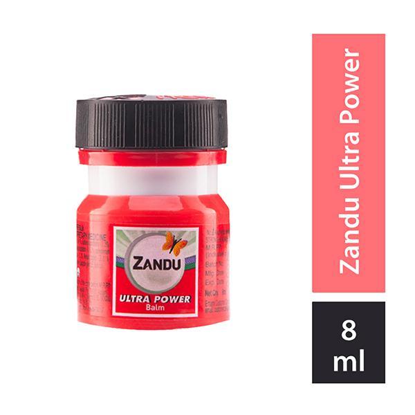 Zandu Balm Ultra Power 8ml Red(India)