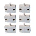 6Pcs Door Led Switch for Closet Light,Normally Closed Cabinet Electrical Lamp Switches,for Closet Pantry Cabinet White. 