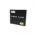 Mini 4K Blu-ray HD Media Player Support Horizontal and Vertical Screen TV Projector U Disk SD Card PPT Car Home AD Video Player. 